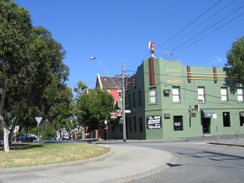 North Melbourne - Queensberry Street area - Royal Park Hotel, corner Queensberry St and Howard St