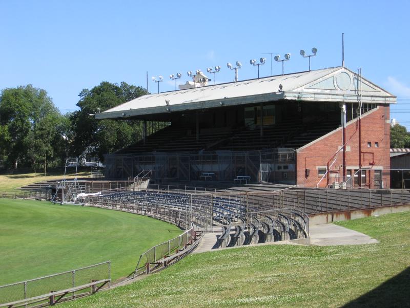 North Melbourne - North Melbourne Cricket Ground and surroundings - Grandstand at cricket ground