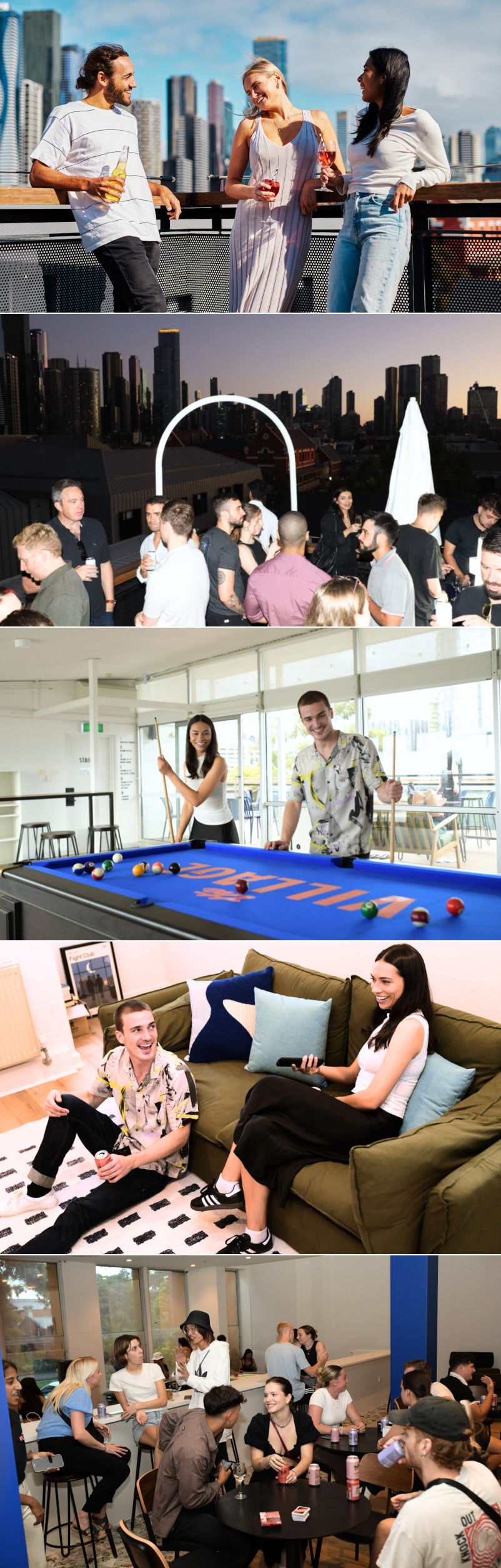 The Village North Melbourne - Facilities