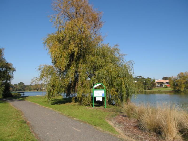 Ocean Grove - Blue Waters Lake, Blue Waters Drive: View east towards lake from near Blue Waters Drive