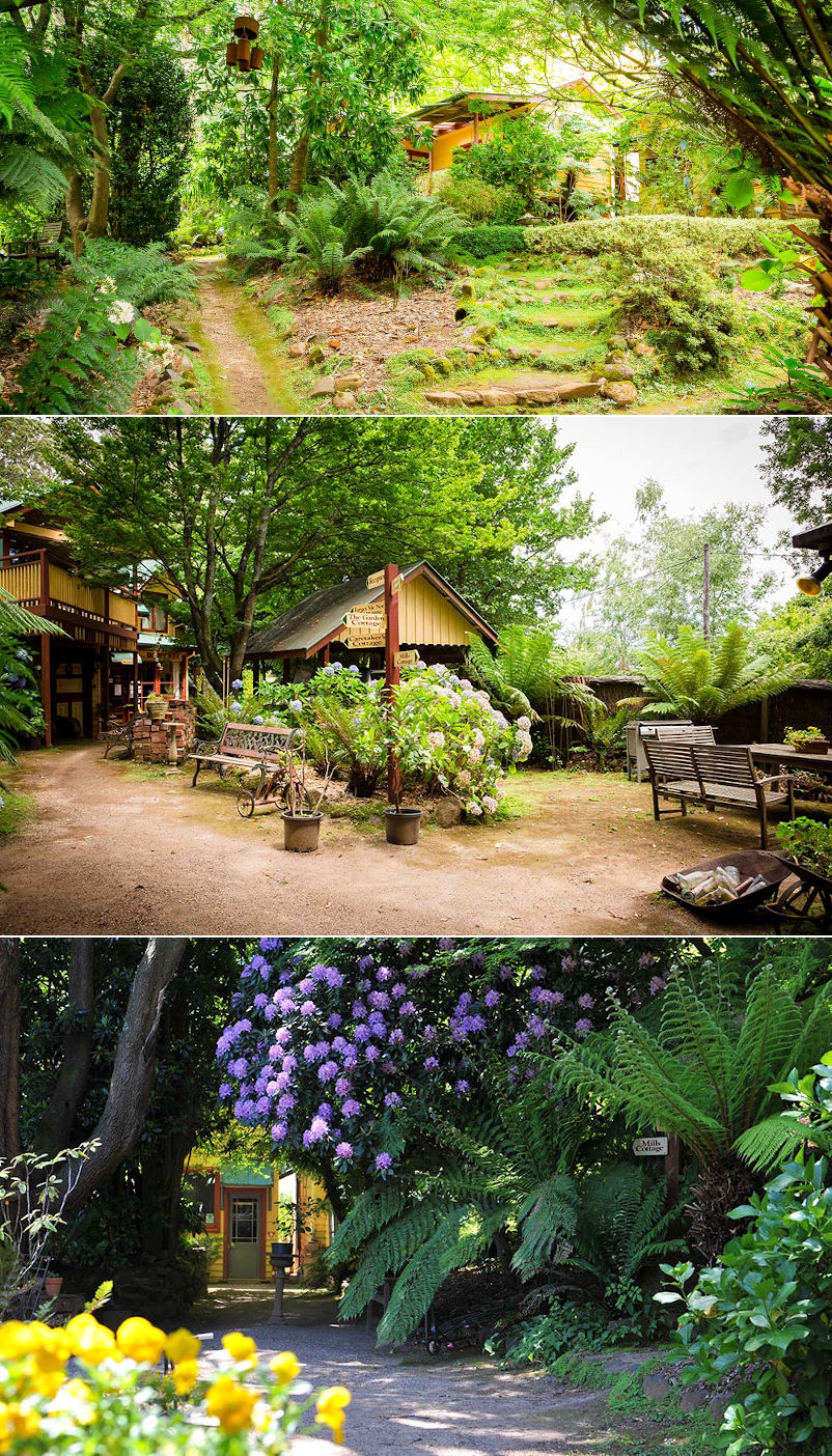 Como Cottages - Gardens