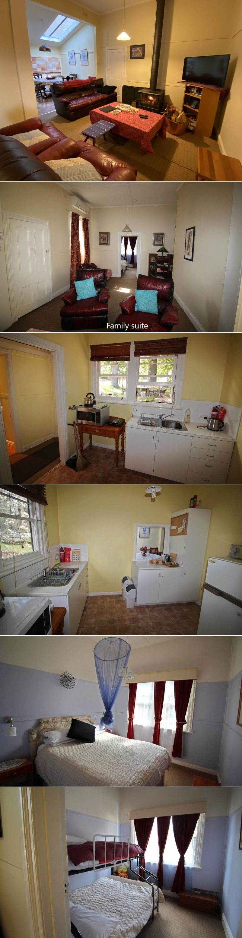 Olinda Country Cottages - Family suite