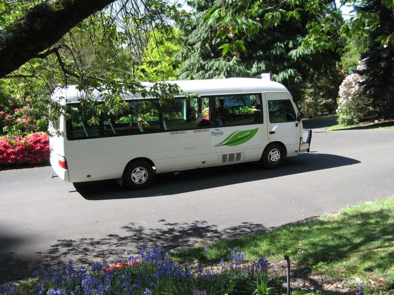 Olinda - Dandenong Ranges Botanic Garden: Garden explorer courtesy bus