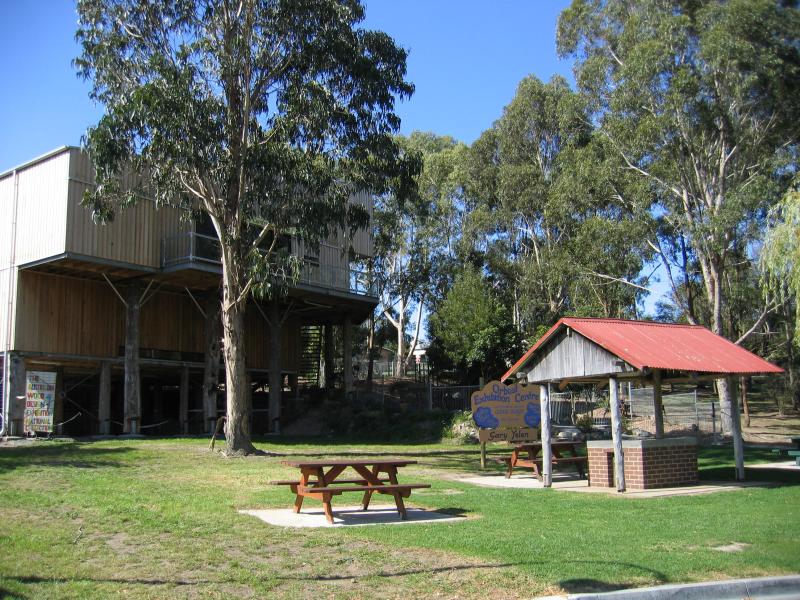 Orbost - Forest Park, Nicholson Street and Forest Road: BBQs next to Orbost Exhibition Centre