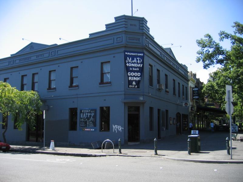 Parkville - Royal Parade area: Naughtons Hotel, corner Morrah St and Royal Parade
