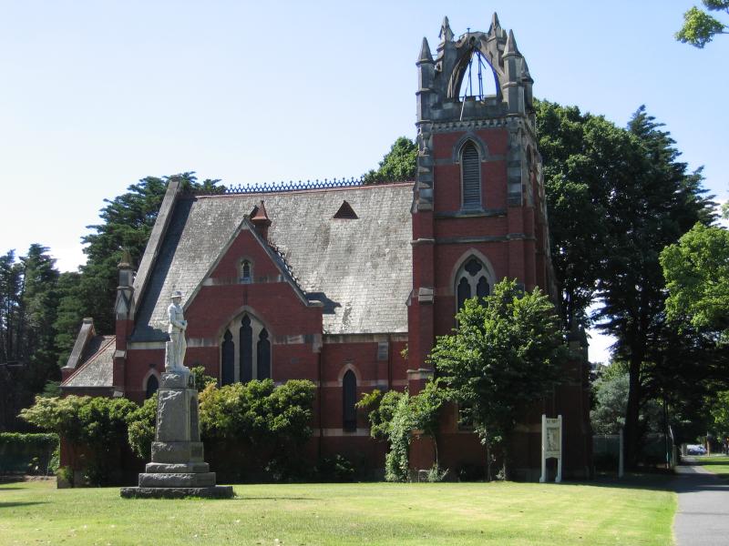 Parkville - Royal Parade area: Russian Orthodox Church, Royal Parade at The Avenue