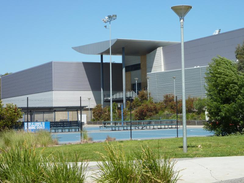 Parkville - Royal Park, State Netball Hockey Centre and surroundings: Netball courts