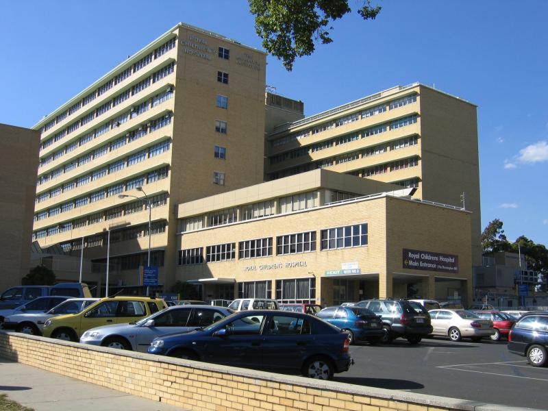Parkville - Flemington Road area: Royal Childrens Hospital, Flemington Rd
