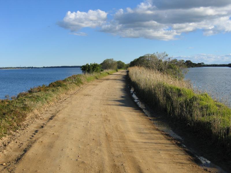 Paynesville - Silt Jetties, Rivermouth Road, accessed via Eagle Point: Rivermouth Rd along the Silt Jetties