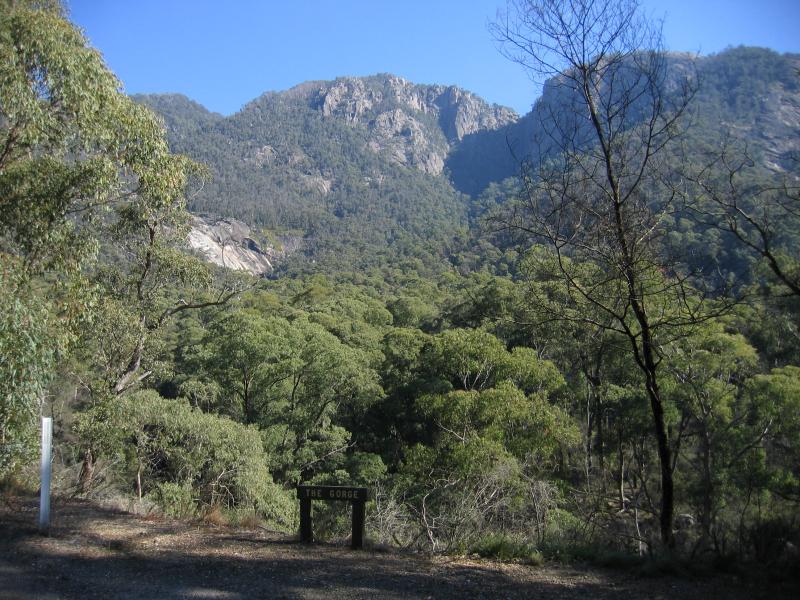 Porepunkah - Mount Buffalo Road through Mount Buffalo National Park: The Gorge