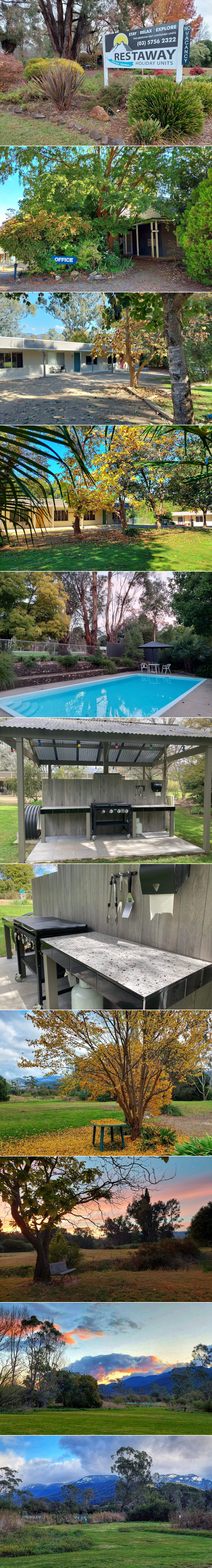 Restaway Holiday Units - Grounds and facilities