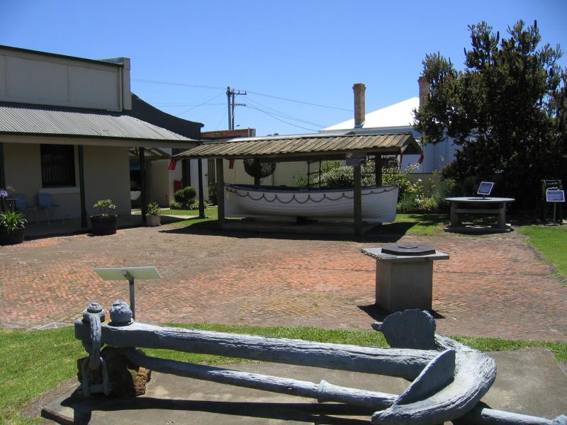 Port Albert - Gippsland Regional Maritime Museum, corner Tarraville Road and Bay Street: Outdoor displays