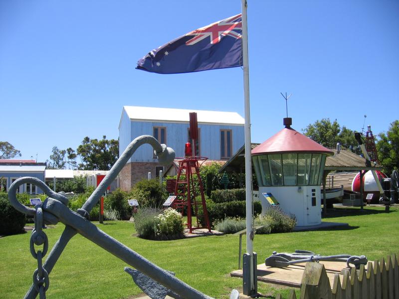 Port Albert - Gippsland Regional Maritime Museum, corner Tarraville Road and Bay Street: Outdoor displays