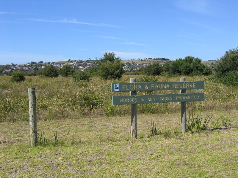Portarlington - Point Richards: Flora and Fauna reserve, corner Point Richards Rd and Boat Rd