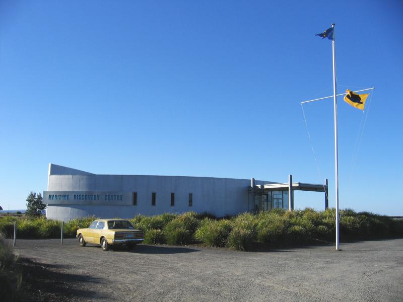 Portland - Foreshore and coastal attractions on Lee Breakwater Road: Maritime Discovery Centre, Lee Breakwater Rd