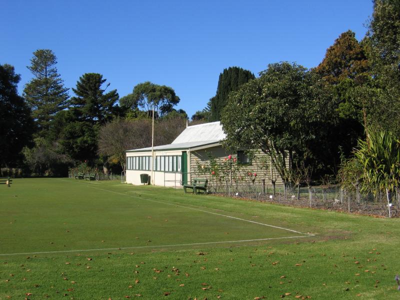 Portland - Botanic Gardens, Glenelg Street: Croquet lawn