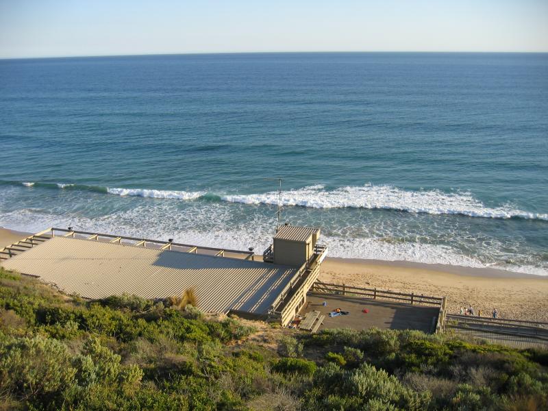Portsea - Portsea Surf Beach, Back Beach Road: View over Portsea Life Saving Club