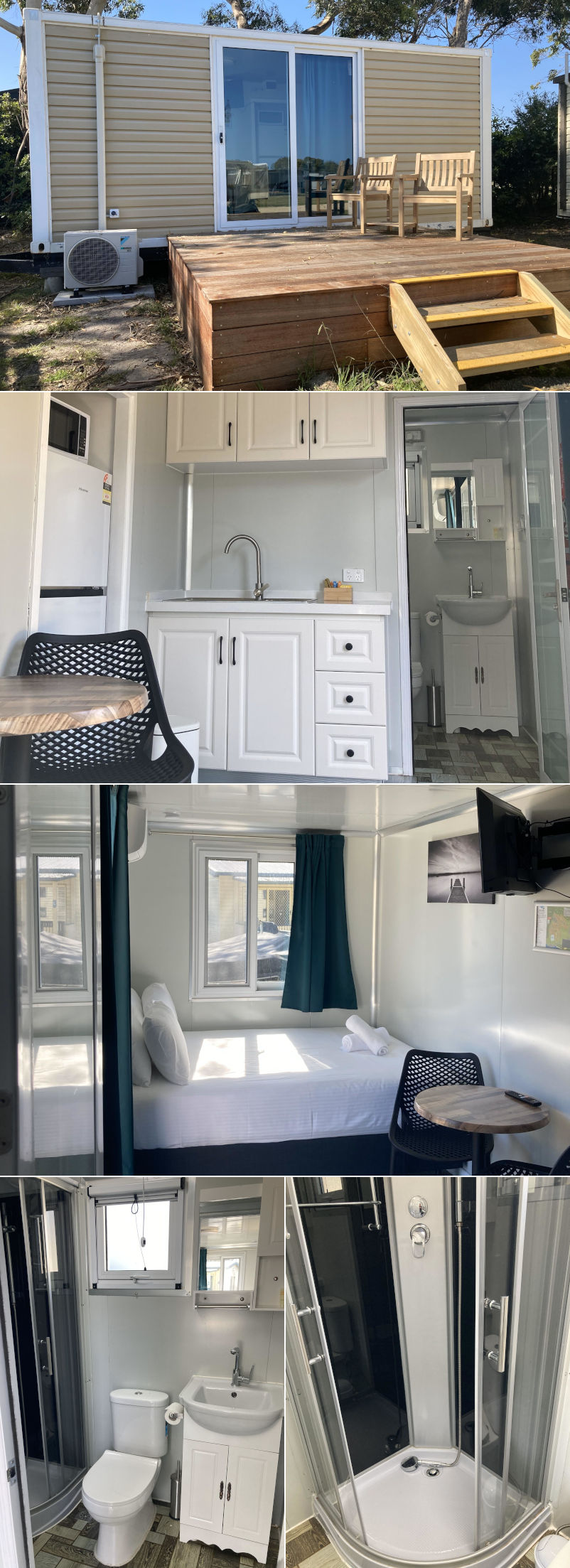 BIG4 Long Jetty Foreshore Caravan Park - Tiny homes