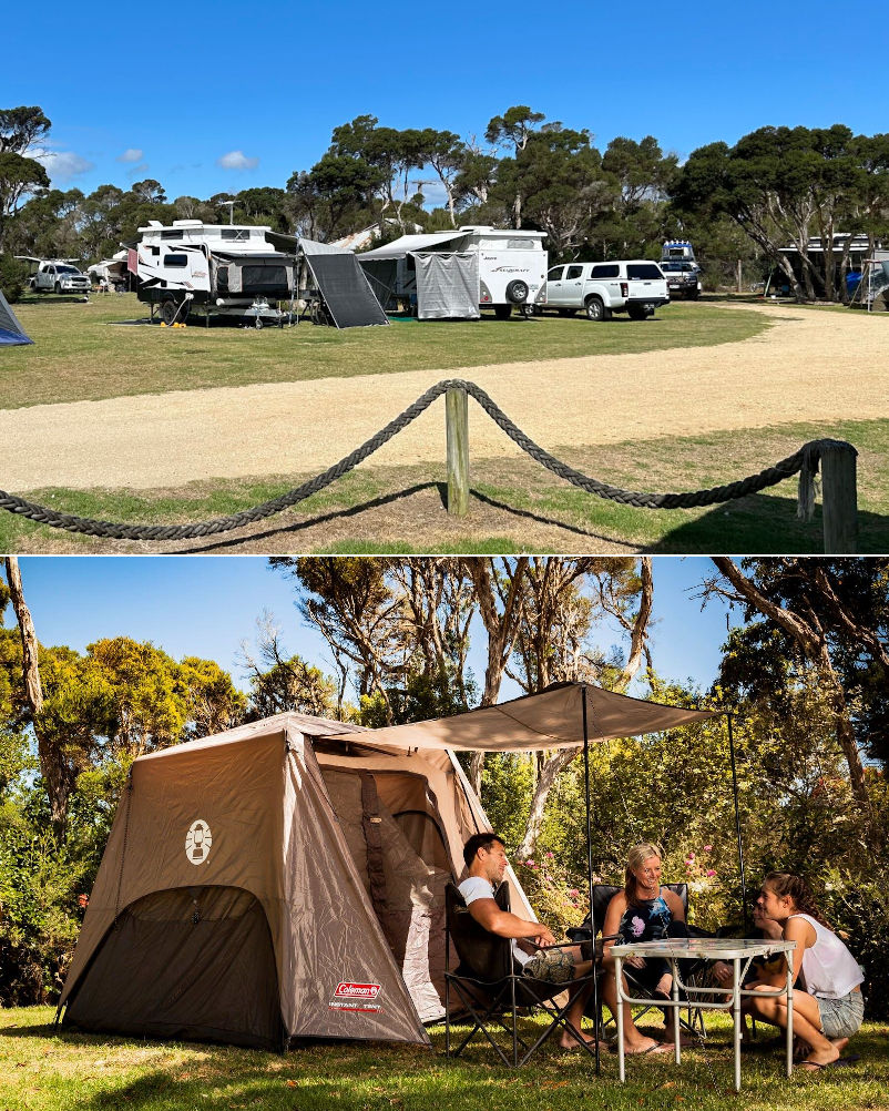 BIG4 Long Jetty Foreshore Caravan Park - Sites