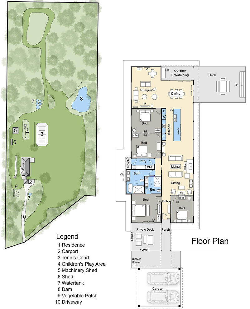 Joie de Vivre - Floor plan