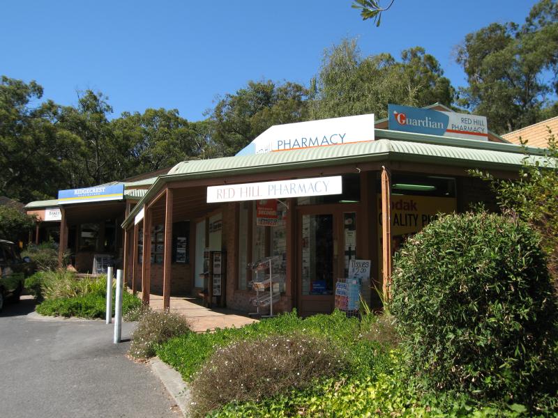 Red Hill - Shops, corner Shoreham Road and Point Leo Road: Pharmacy