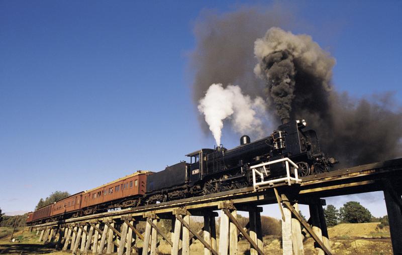 Goldfields highlights - Goldfields Railway, between Castlemaine and Maldon