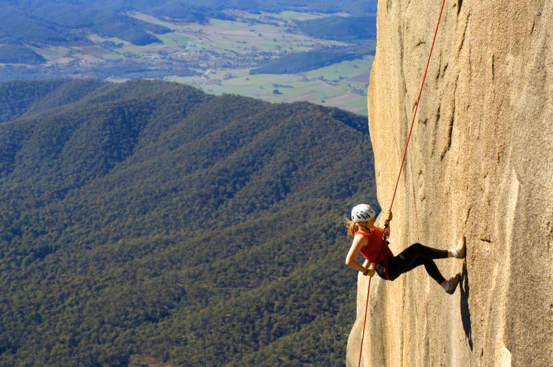 Alpine Region - Abseiling at Mount Buffalo