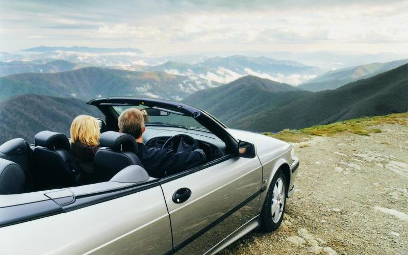 Alpine Region - Great Alpine Road near Mount Hotham