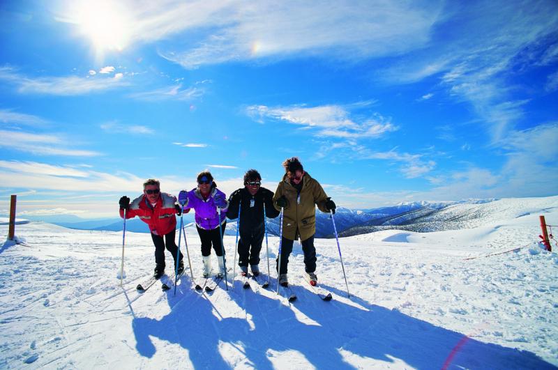 Alpine Region - Learning to ski at Mount Hotham