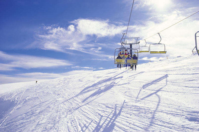 Alpine Region - Chair lifts at Mount Hotham