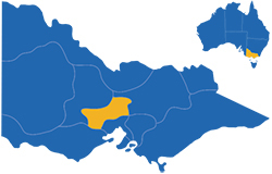 Daylesford & Macedon Ranges map