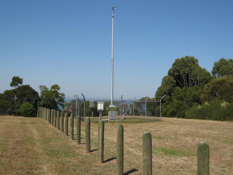 Rhyll - Lady Nelson Point, parkland at the northern end of Beach Rd: Historic marker
