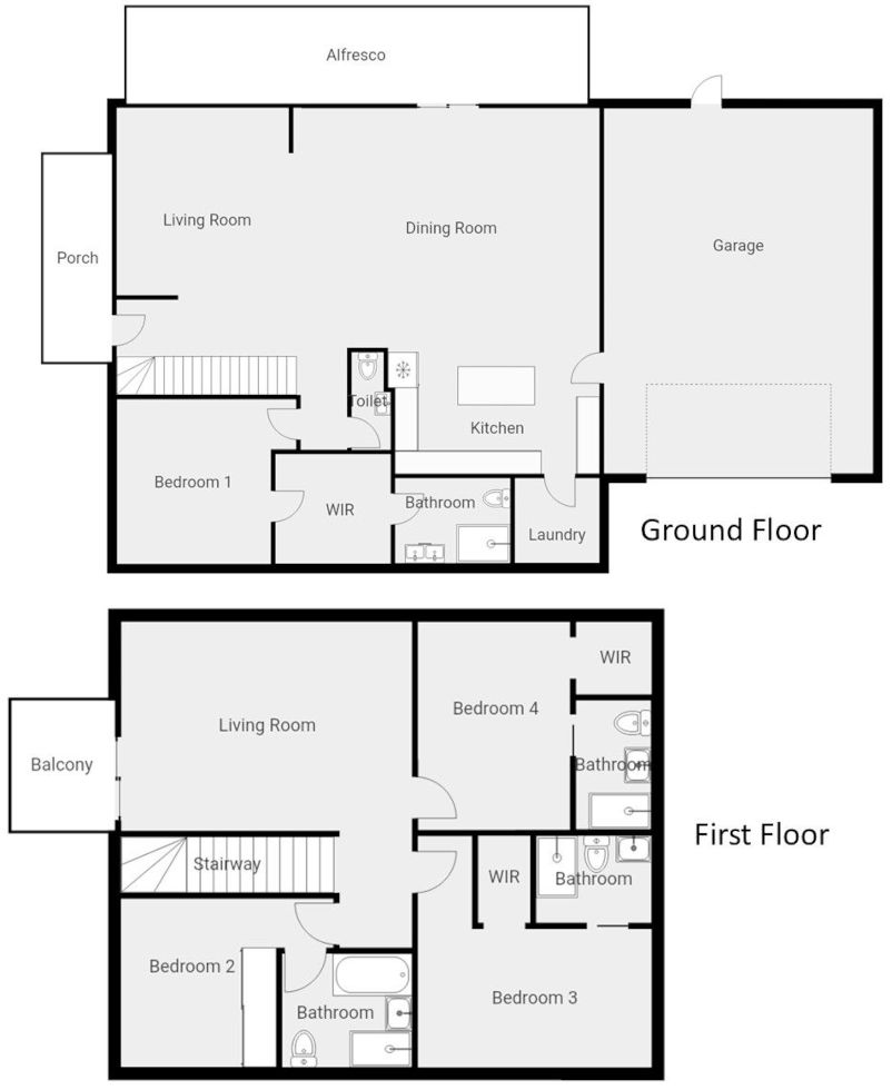 Rhyll View - Floor plan