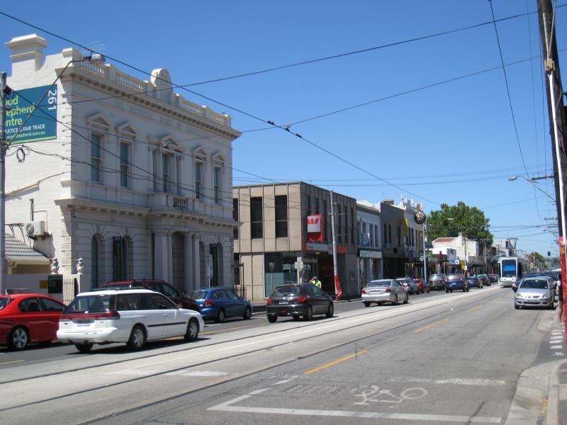 Richmond - Victoria Street: View east along Victoria St towards James St