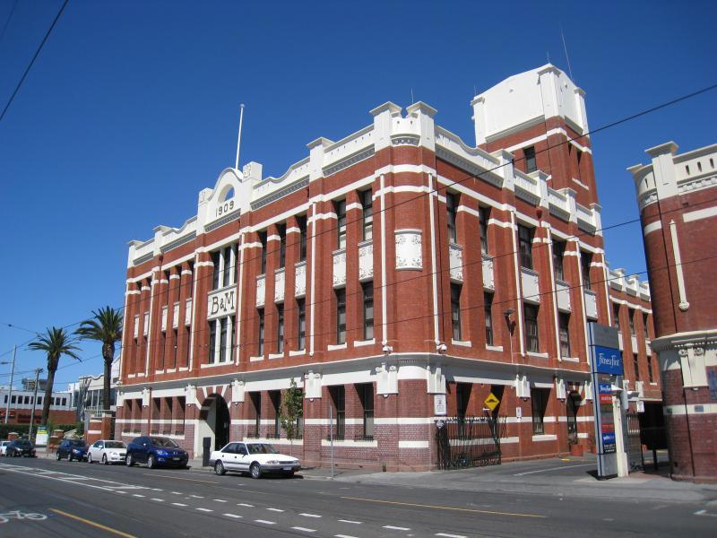 Richmond - Church Street: B&M building, Church St between Adelaide St and Balmain St