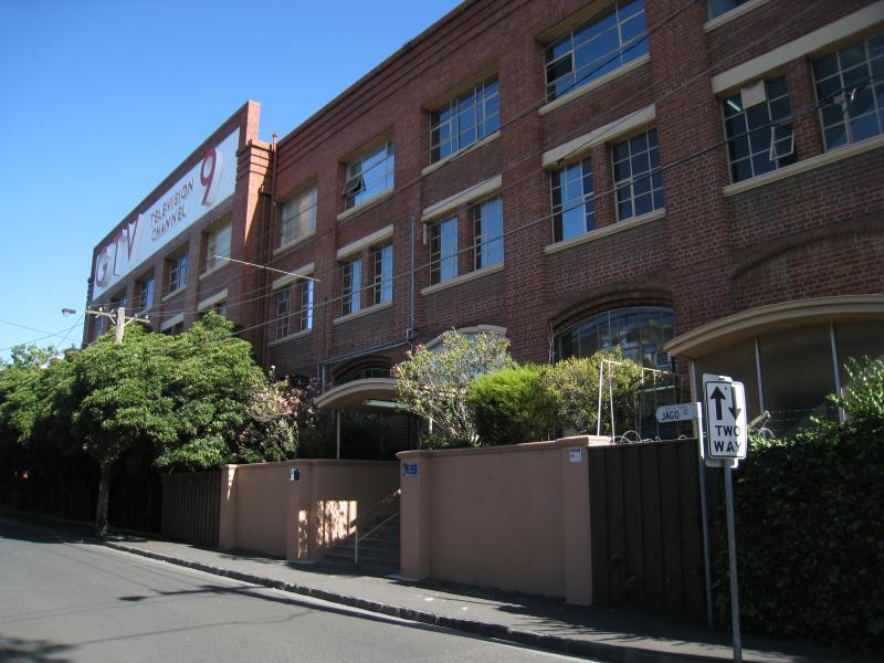 Richmond - Around Richmond: Channel 9 TV station viewed from Jago St