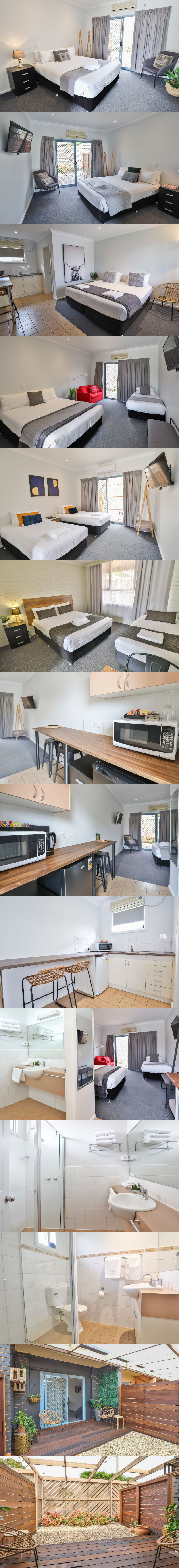 Robinvale Bridge Motel - Rooms