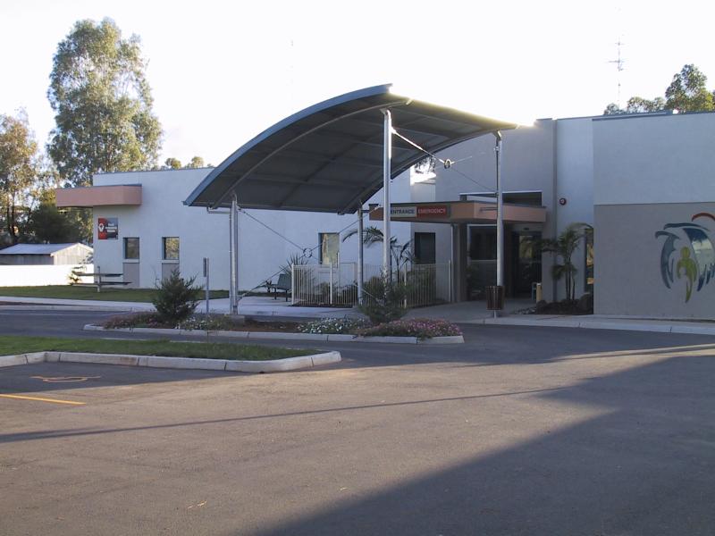 Robinvale - Around the town: Hospital, Latje Rd