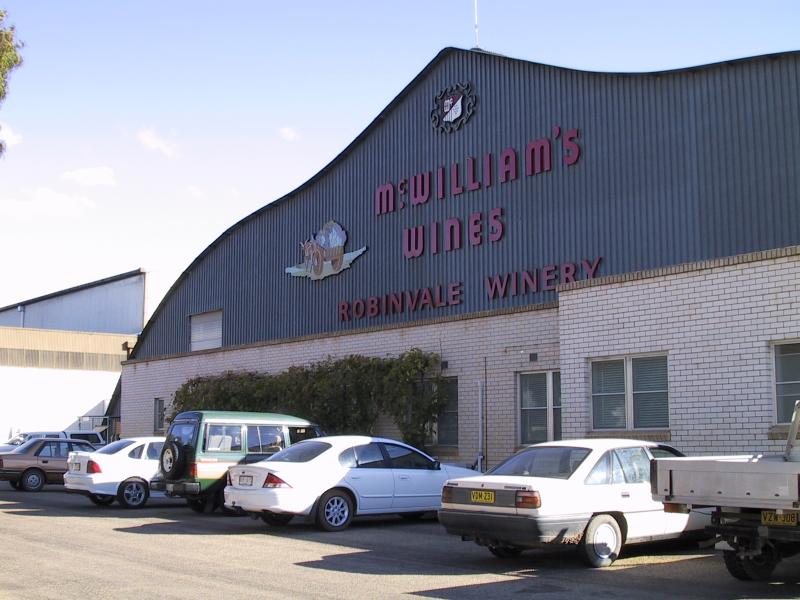 Robinvale - Around the town: McWilliams Wines, Moore St