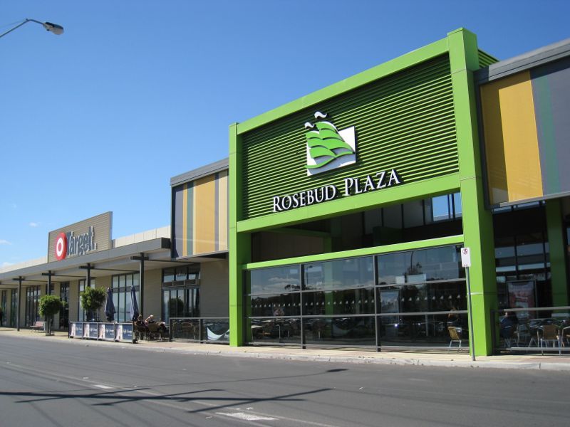 Rosebud - Rosebud Plaza Shopping Centre, Point Nepean Road and Boneo Road: Entrance facing McCombe St