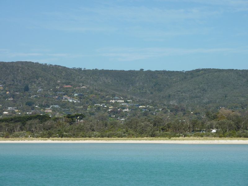 Rosebud - Rosebud Pier, Jetty Road: View towards Arthurs Seat