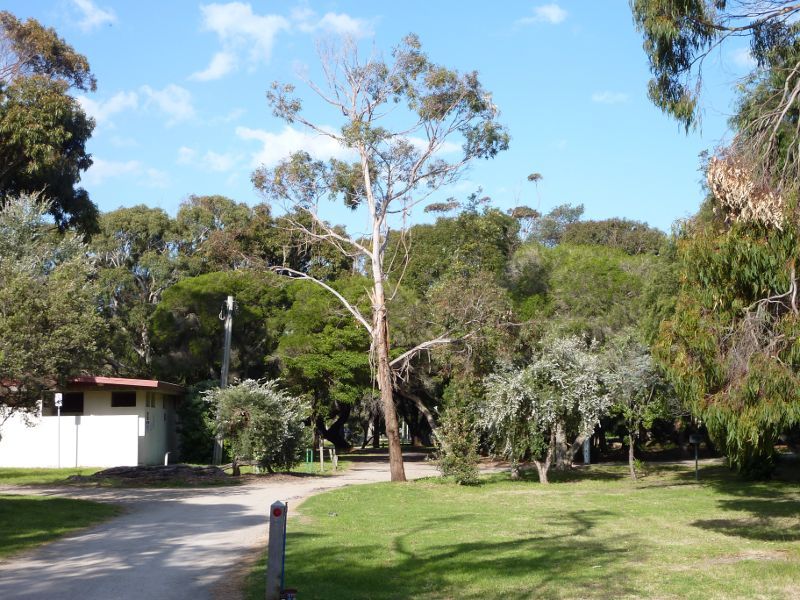 Rosebud - Tom Salt Park, Point Nepean Road east of Adams Avenue: View through park