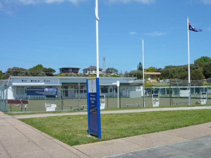 Rye - Around Rye: Rye Bowls Club, corner Napier St and Collingwood St