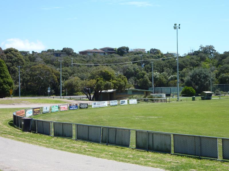 Rye - R.J. Rowley Recreation Reserve, Melbourne Road: View across oval