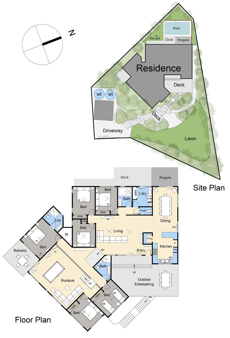 Sandy Shores - Floor plan