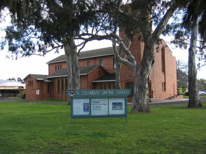 Sale - Around the town: Uniting Church, corner MacAlister St and Raymond St
