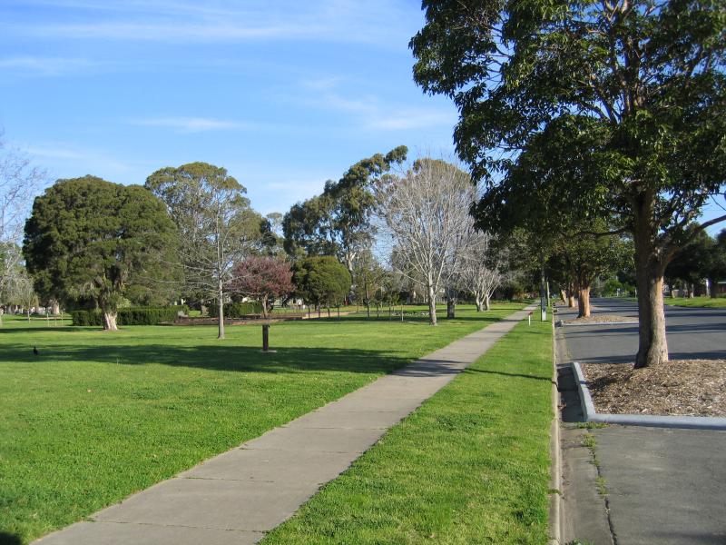 Sale - Around the town: Victoria Park, view south along Marley St