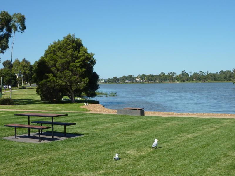 Sale - Lake Guthridge and surroundings: View east along lake from northern end of McIntosh Dr