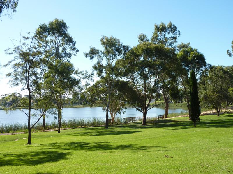 Sale - Botanic Gardens: View from gardens towards Lake Guthridge