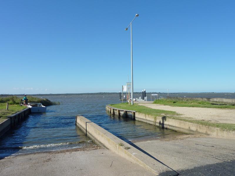 Sale - Marlay Point and foreshore reserve, Lake Wellington: Boat ramp